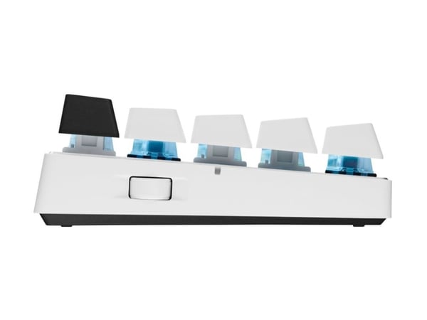 Logitech G PRO X 60 - Tastatur - 60% - TKL - bakgrunnsbelyst - trådløs - 2.4 GHz, Bluetooth - QWERTY - Pan Nordic - hvit