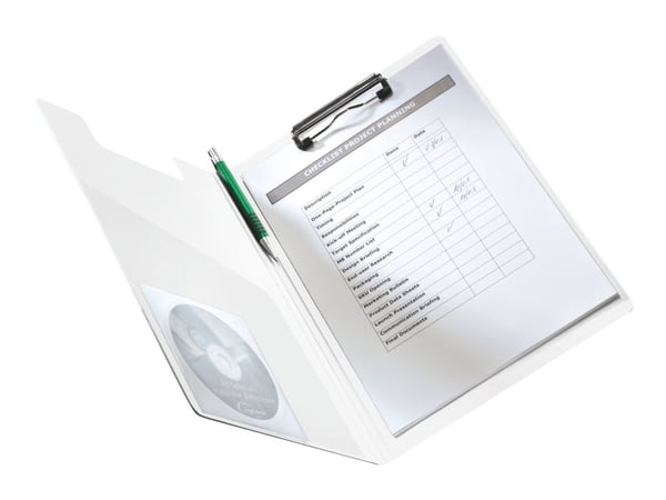 Leitz WOW - Notatbrettmappe - for A4 (210 x 297 mm) - kapasitet: 75 ark - grønn metallic