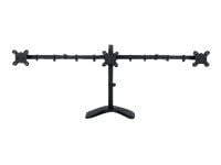 ART L-22N - Stativ - for 3 LCD-skjermer - metall - svart - skjermstørrelse: 13"-27" - skrivebord