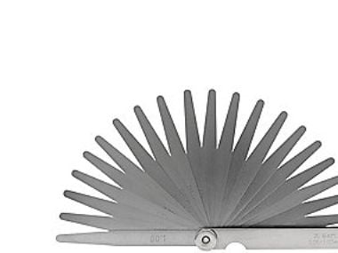 Søgerblade 0,05-1,00 mm (20 blade) 100 mm konisk afrunding og 10 mm bredde