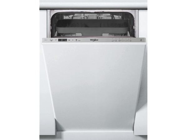 Whirlpool WSIC 3M27 C - Oppvaskmaskin - innebygd - Nisje - bredde: 45 cm - dybde: 56 cm - høyde: 82 cm - sølv