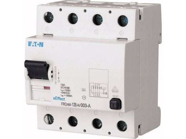 Eaton jordfelsbrytare 4P 125A 0,03A typ AC FRCmM-125/4/003 187814