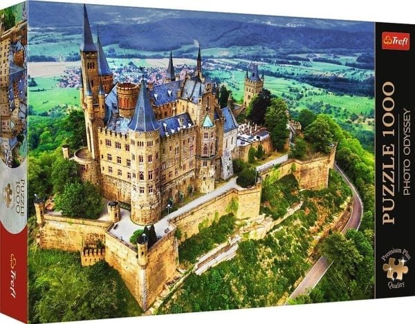 Trefl Puzzle 1000 elementtiä Premium Plus Hohenzollernin linna Saksa