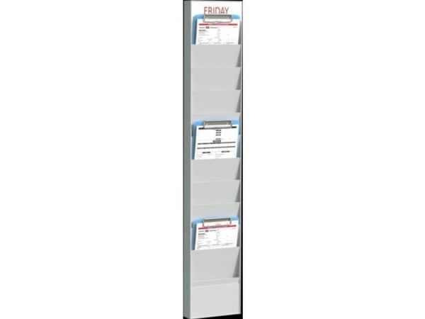 PAPERFLOW veggkontorplanlegger, 10 rom, A5, ekstra element farge: grå, ripesikker og slagfast polystyren, 1 stk (PC10A5.02) PAPERFLOW veggkontorplanlegger, 10 rom, A5, ekstra element farge: grå, ripesikker og slagfast polystyren, 1 stk (PC10A5.02)