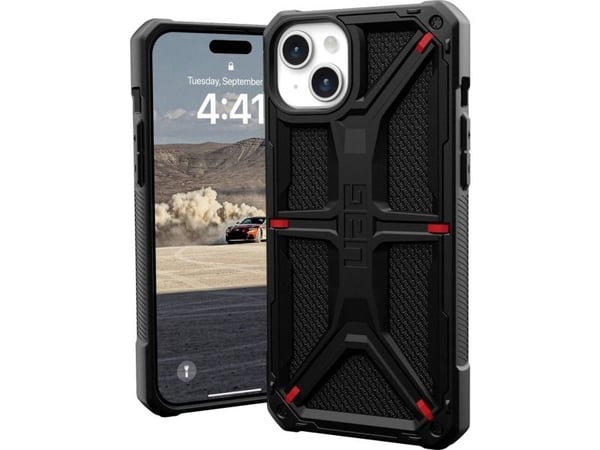 UAG Etui UAG Monarch do iPhone 15 Plus - czarny kevlar