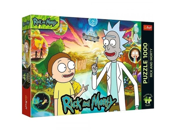 Trefl Puzzle 1000 elementtiä Premium Plus Rick ja Morty