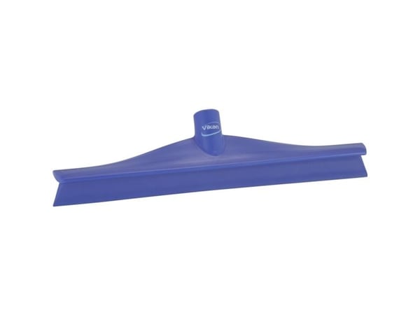 Gulvskraber, Vikan, 40x8x9cm, lilla, TPE gummi/PP, 40 cm, med enkeltblad