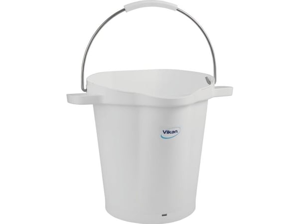 Ämpäri Vikan Hygiene 20 ltr Valkoinen Puhdistus/ruokakontakti,1 kpl