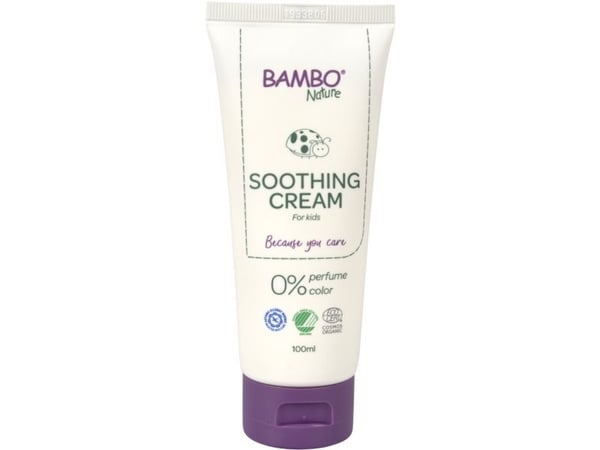 Baby Cream, Bambo Nature, 100 ml, färg- och parfymfri,