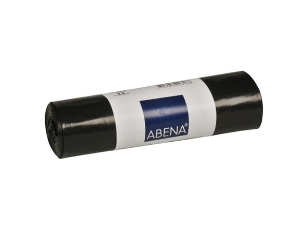 Sækko-Boy sæk, ABENA Poly-Line Supersæk, 120 l, sort, LLDPE Borstar/virgin - (18 stk.)