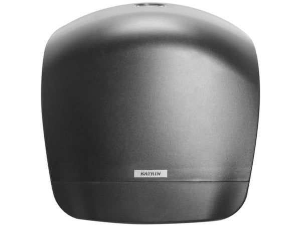 Dispenser Toiletpapir Katrin Gigant M/L L14.9xB34.2xH35.6cm Plast Sort,1 stk