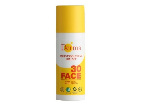Solcreme, Derma Sun, 50 ml - (6 stk.)