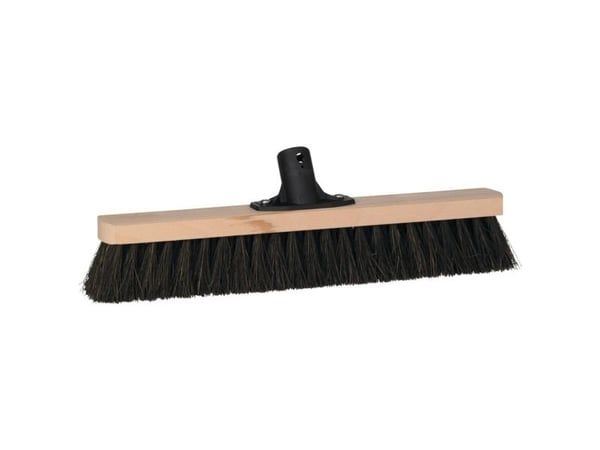 Sopborste 40 cm med sockel-lackerat trä, st