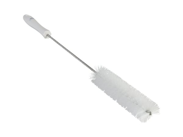Piperenser, Vikan, 50 cm, Ø4 cm, hvit, polyester/PP/rustfritt stål, stiv