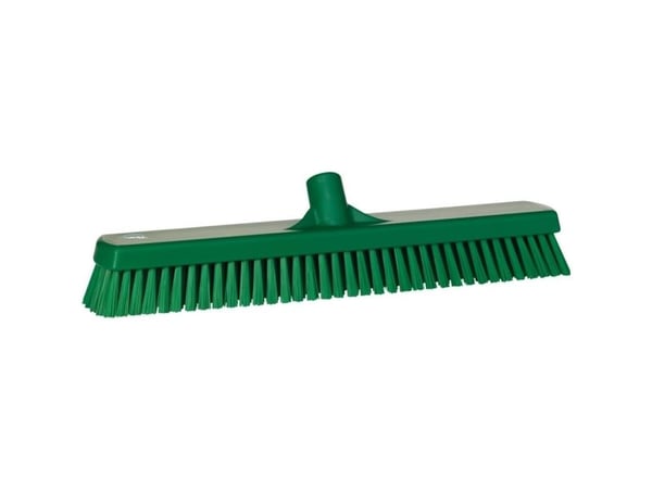 Lattianpesuri 47 cm jäykkä vihreä,1 kpl