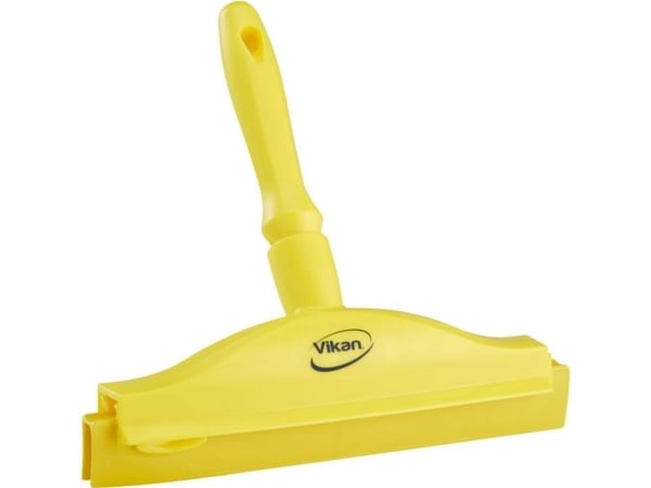 Handskrapa Vikan 25x7x9,5 cm gul PP/gummi
