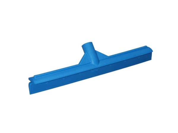 Golvskrapa ultra hygienisk 40 cm enkelblad blå