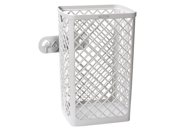 Affaldskurv Katrin 40 ltr Plast Hvid,6 stk/krt