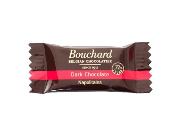 Chokolade Bouchard mørk - 5g flowpakket (1kg)