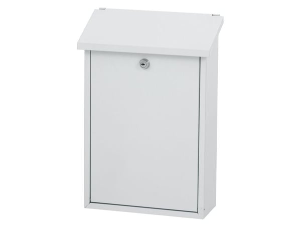 Postkasse, Toledon, 12x27x40cm, hvid