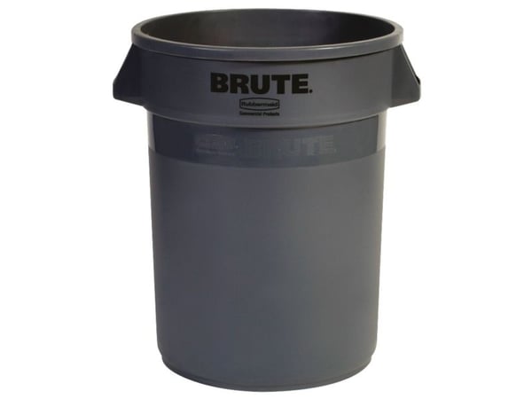 Affaldsspand, Rubbermaid Brute, grå, PE