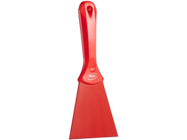 Håndskraber Vikan, Nylon 10 cm Rød,1 stk