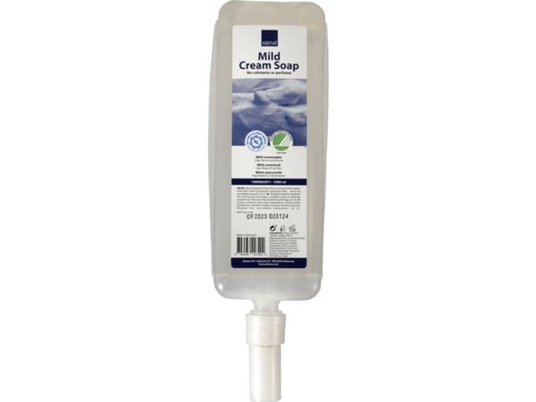 Mild Cremesæbe, ABENA, 1000 ml, refill - (6 stk.)