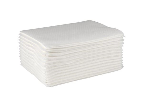 Pesulappu, Airlaid, ABENA, 1-kertainen, sileä, 26x20cm, valkoinen Pesulappu, Airlaid, ABENA, 1-kertainen, sileä, 26x20cm, valkoinen