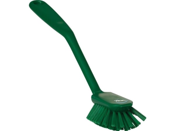 Vikan diskkost med skrapkant 280 mm medium grön