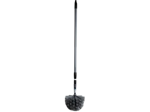 Duster, Vikan, 107x19x2,2cm, grå, PP/PVC, myk, 107-173 cm