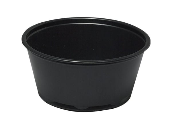 Annosmuki, ABENA Cater-Line, 3.3cm, Ø7.4cm, 92 ml, 100 ml, musta, PP, 3 - (20 kpl)
