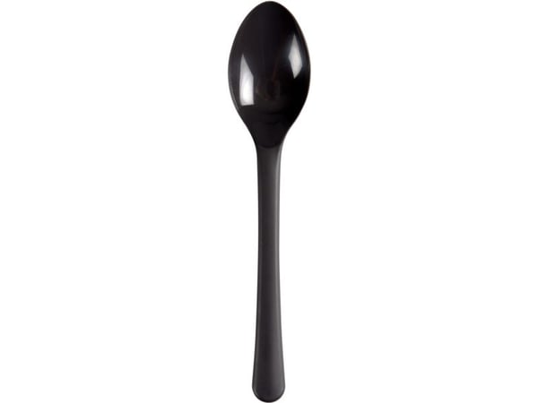 Ske, ABENA Gastro, 18,5cm, koksgrå, PP - (20 stk.)
