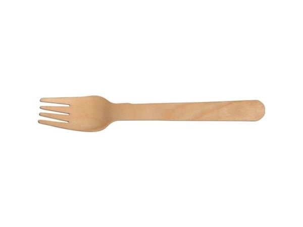Gaffel, ABENA Gastro, 16cm, brun - (20 stk.) Gaffel, ABENA Gastro, 16cm, brun - (20 stk.)