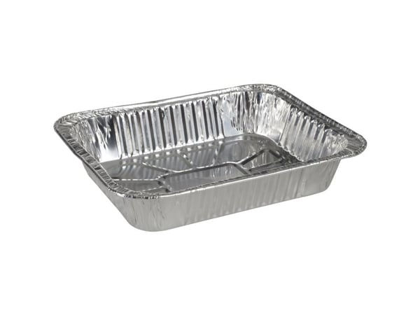 Gastronorm bakke, ABENA Cater-Line, 32,3x26x6,3cm, 3600 ml, aluminium, rektangulær - (10 stk.)