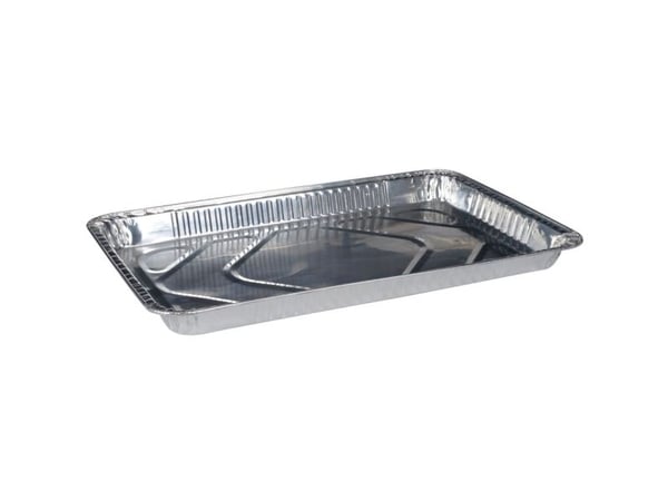 Gastronorm bakke, ABENA Cater-Line, 52,5x32,5x4cm, 5350 ml, aluminium, rektangulær - (5 stk.)