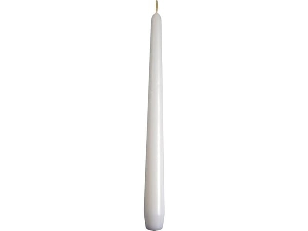 Servietlys, ABENA Gastro, 24cm, Ø2,2cm, hvid, 6 timer - (2 stk.)