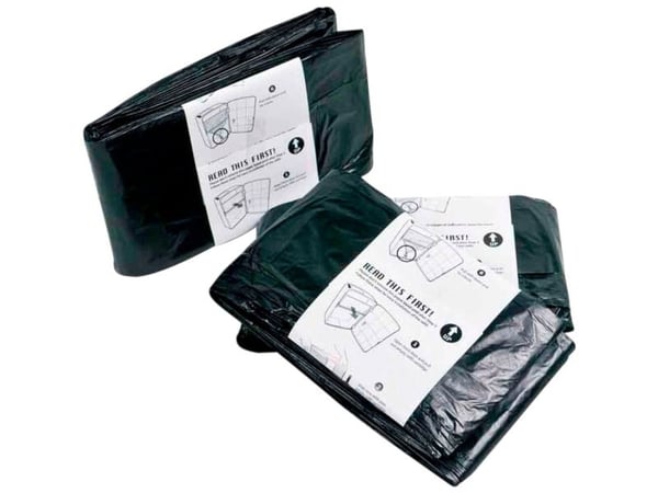 Refill, Janibell Privé, sort, HDPE/LDPE, 7