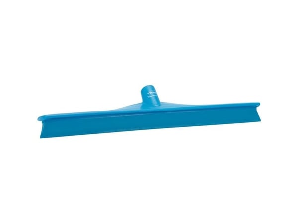 Skraber Hygiejne 50 cm Enkelblad med Gevind Blå,1 stk