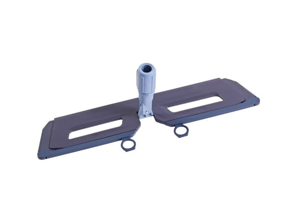 Dubbelsidig matare, Vileda Swep r-Frame, grå, PA/PP/rostfritt stål, 50 cm, 37 % återvunnen plast