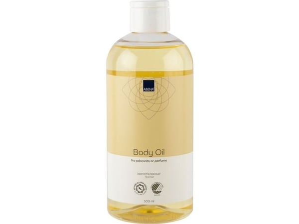 Hudplejeolie, ABENA, 500 ml - (6 stk.) Hudplejeolie, ABENA, 500 ml - (6 stk.)