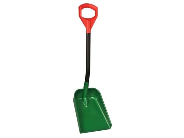 Snøspade, Vikan, 95x27x17,5 cm, grønn, aluminium/PP