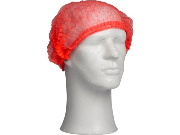 Hårnet, ABENA Classic, XL, 10 gsm, rød, PP, dobbelt elastik, usteril Hårnet, ABENA Classic, XL, 10 gsm, rød, PP, dobbelt elastik, usteril