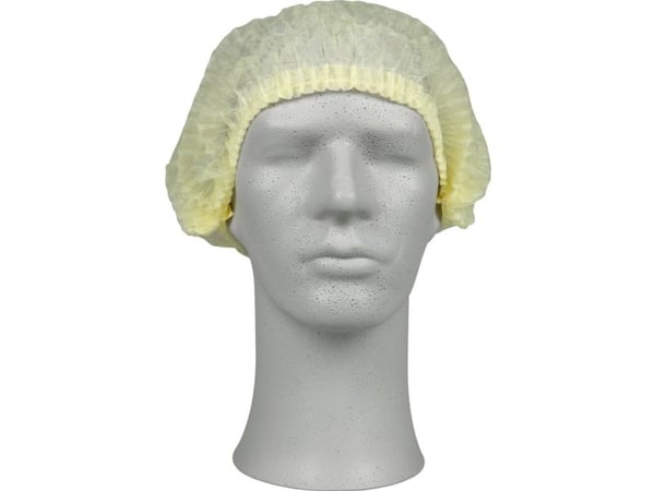 Hårnet, ABENA Classic, L, 10 gsm, gul, PP, usteril Hårnet, ABENA Classic, L, 10 gsm, gul, PP, usteril