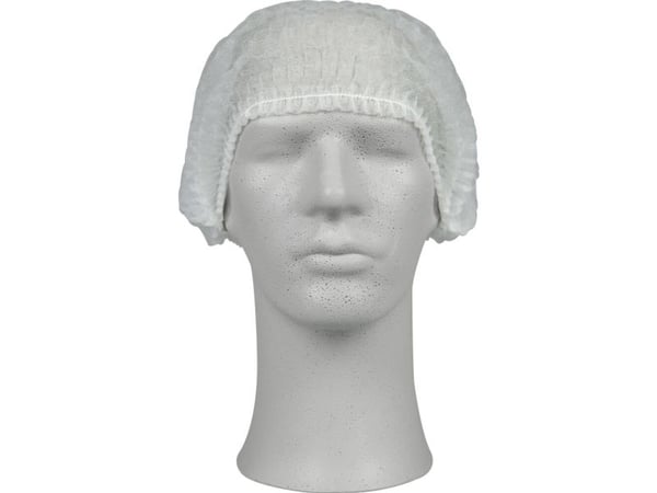 Hårnet, ABENA Classic, XL, 10 gsm, hvid, PP, usteril Hårnet, ABENA Classic, XL, 10 gsm, hvid, PP, usteril