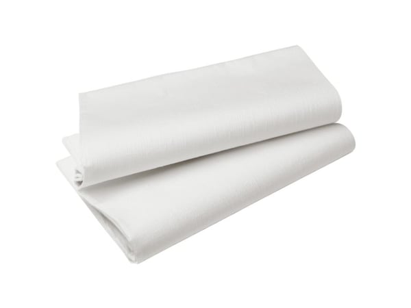 Engångs bordsduk Evolin stikduk 110x110 cm vit, 50 st/krt Engångs bordsduk Evolin stikduk 110x110 cm vit, 50 st/krt