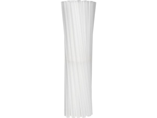 Uudelleen käytettävä olki, ABENA Gastro, 19cm, Ø6mm, kirkas - (10 kpl)