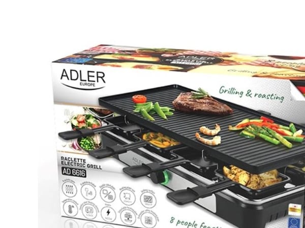 Raclette - elektrisk grill