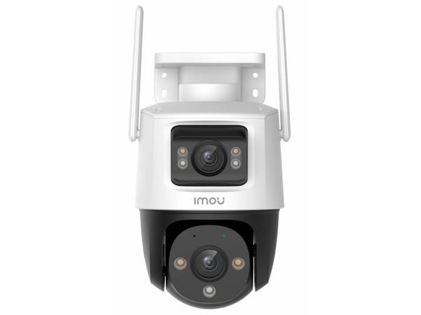 Imou Cruiser Dual 8MP, IP-sikkerhetskamera, Utendørs, Ledning & Trådløs, CE, UKCA, Tak, Sort, Hvit