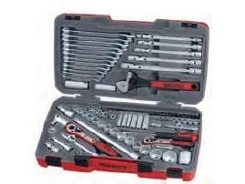 Teng Tools pipenøkler 1/4" 3/8" 1/2" 106 stk. (167220102)