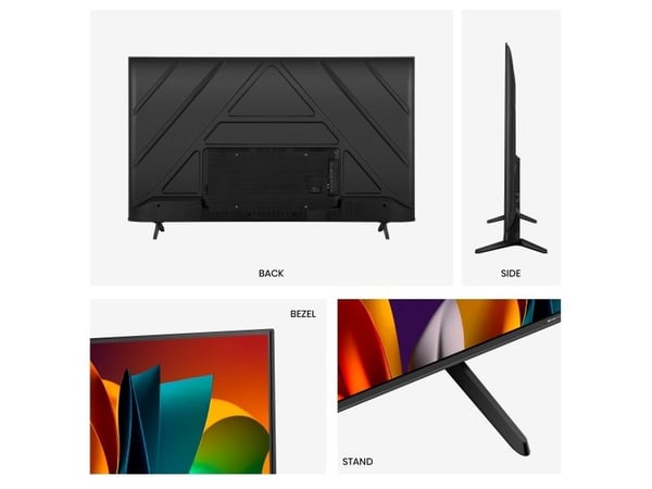 Hisense 43A6N - 43" Diagonalklasse A6N Series LED-bakgrunnsbelyst LCD TV - Smart TV - VIDAA - 4K UHD (2160p) 3840 x 2160 - HDR - Direct LED - svart